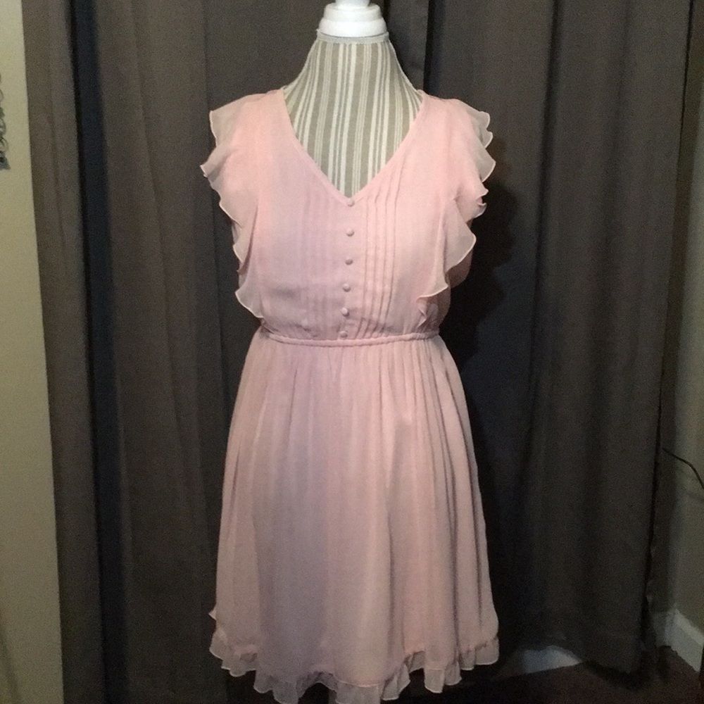 Abercrombie & Fitch pale pink dress